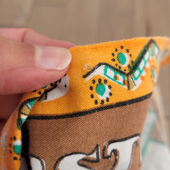 1972 calendar tea towel Australian Aboriginal Art - Picture 10 of 10